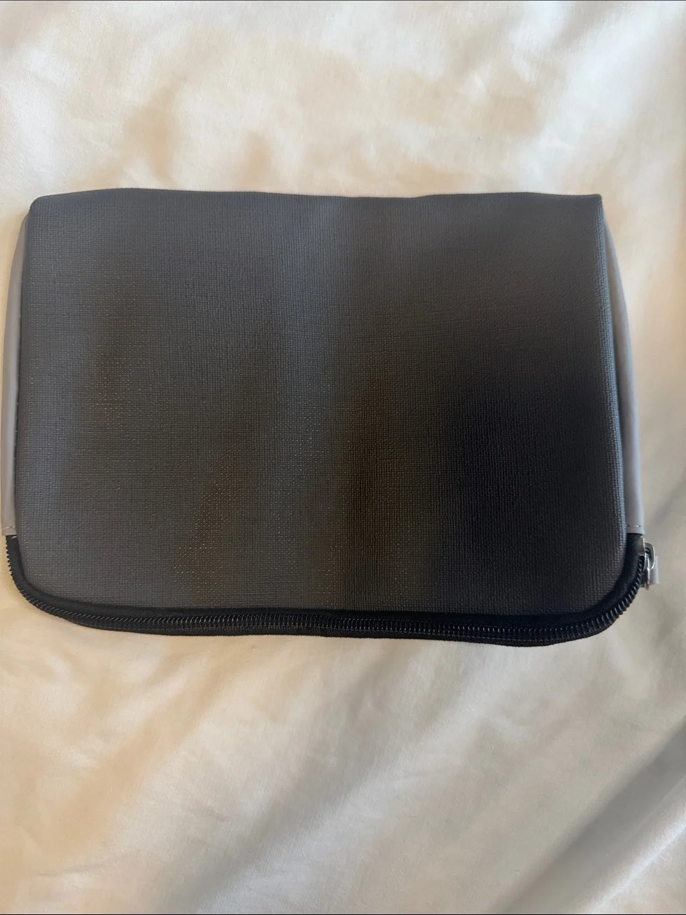 Tumi Two-Tone Gray and Black Toiletry Bag